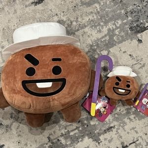 NWT BT21 12in & 4in Plush Friendly Assortment Bundle
